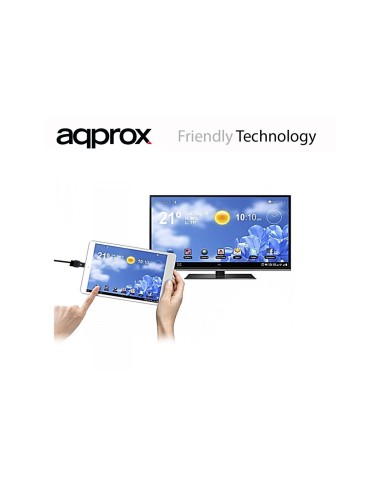 ADAPTADOR HDMI H A MINI HDMI M APPROX APPC18