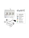 REGLETA EWENT 5 TOMAS SCHUKO 2 USB EW3935