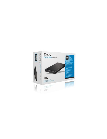 TooQ TQE-2522B caja para disco duro externo Caja de disco duro (HDD)