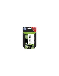 HP Pack de ahorro de 2 cartuchos de tinta original 62 negro/tricolor