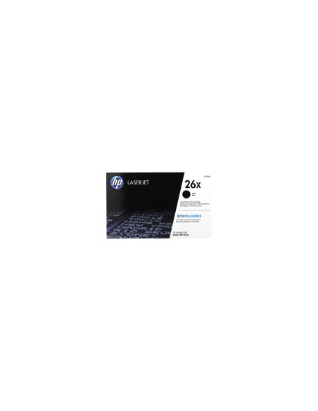 HP Cartucho de tóner original LaserJet 26X de alta capacidad negro