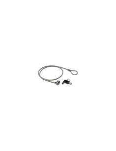 Ewent EW1242 cable antirrobo Negro, Acero inoxidable 1,5 m