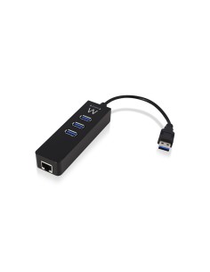 Ewent EW1140 base para portátil y replicador de puertos USB 3.2 Gen 1