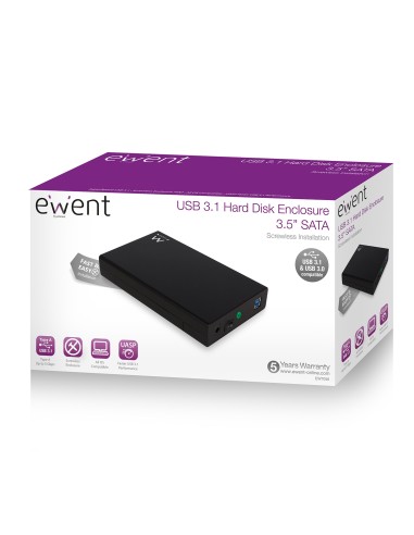 CAJA 3.5 EWENT EW7056 USB 3.1 SATA