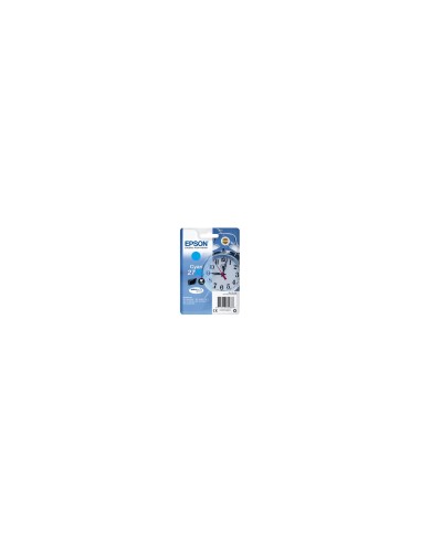Epson Alarm clock Singlepack Cyan 27XL DURABrite Ultra Ink