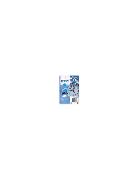 Epson Alarm clock Singlepack Cyan 27XL DURABrite Ultra Ink