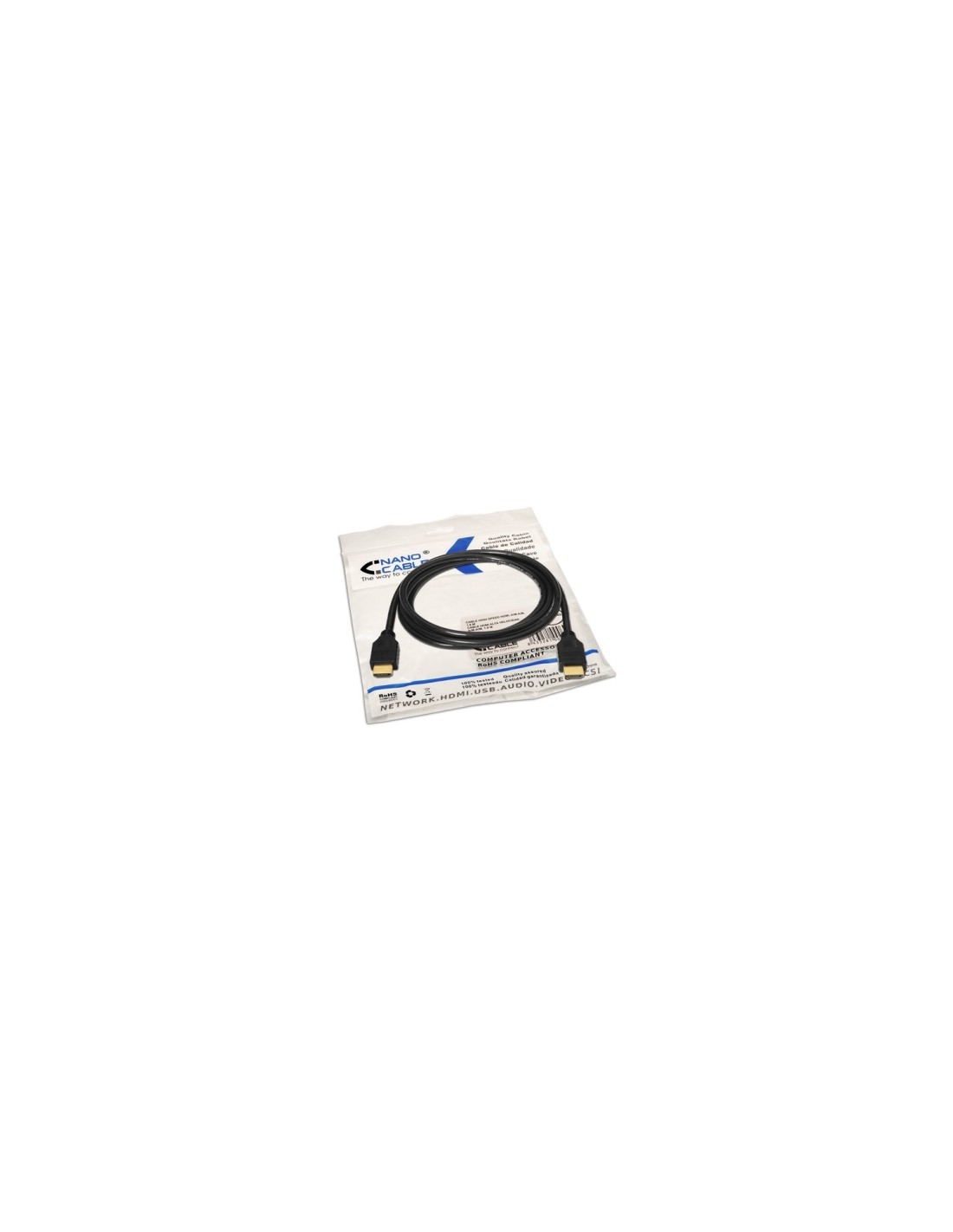 CABLE HDMI M A HDMI M 1.80MT NANOCABLE 10.15.1702
