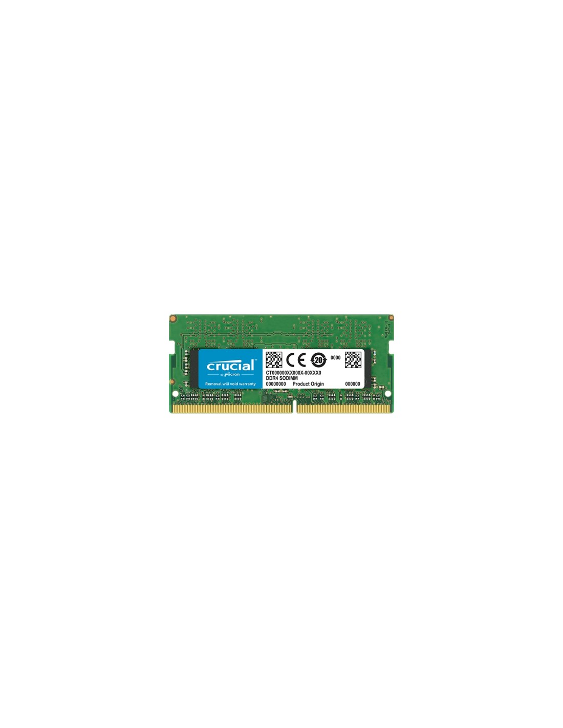 MEMORIA SODIMM CRUCIAL DDR4 2400 MHZ 8GB CT8G4SFS824A