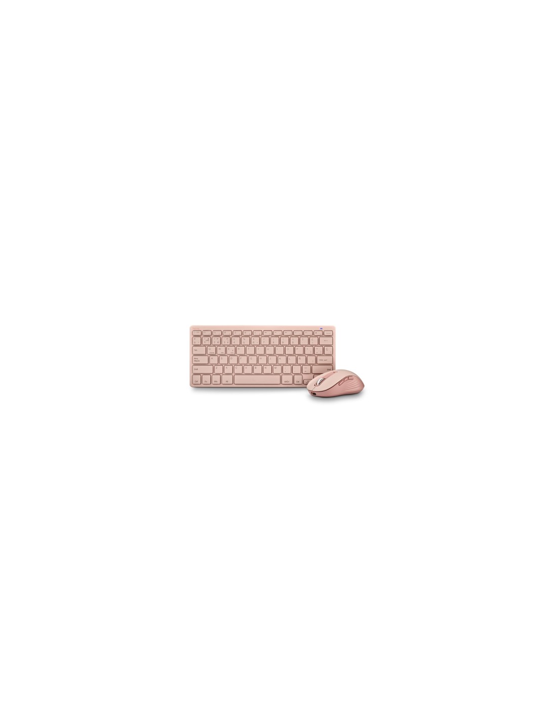 NGS FANTASY (QUERTY, ES) teclado Ratón incluido Universal RF Wireless + Bluetooth QWERTY Español Rosa