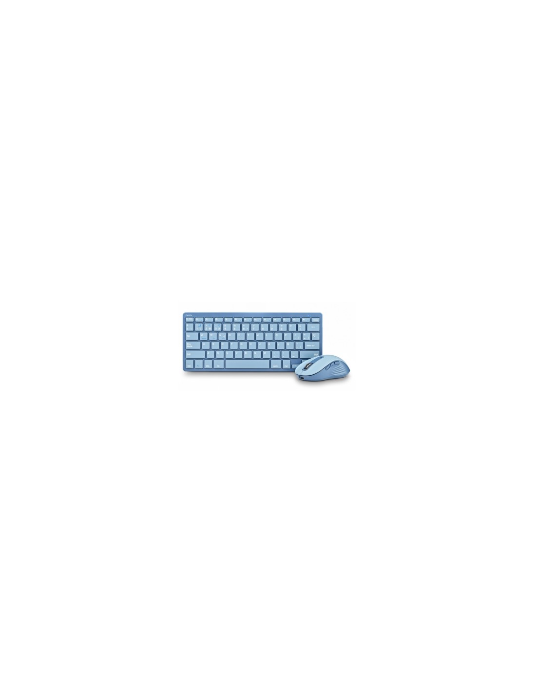NGS FANTASY (QUERTY, ES) teclado Ratón incluido Universal RF Wireless + Bluetooth QWERTY Español Azul