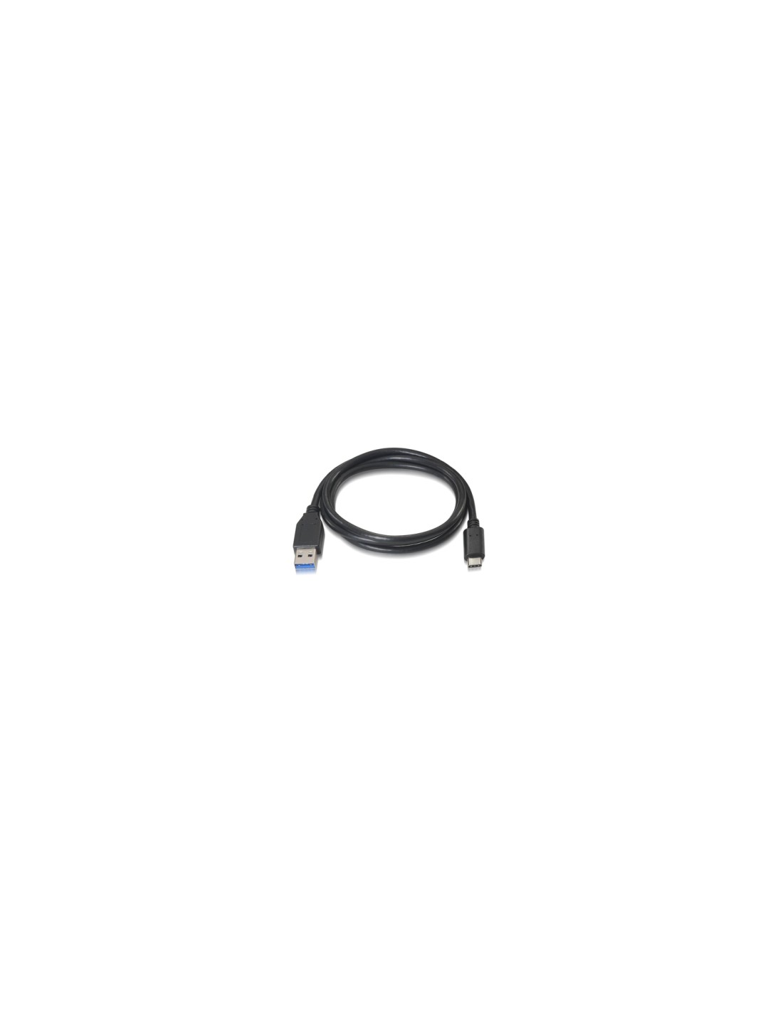 CABLE USB A M A USB C M 1MT NANOCABLE 10.01.4001