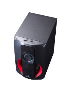 Hiditec H400 Dark Edition Altavoces Bluetooth 2.1 Rojos 2