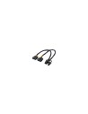 Nanocable 10.19.1201 Cable de Alimentación 2xMolex a PCIe 20cm Negro