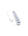 REGLETA EWENT EW3932-5M 6 TOMAS 6 INTERRUPTORES 5 MT