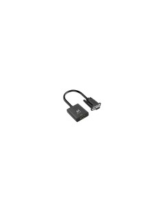 Ewent EW9866 adaptador de cable de vídeo 0,202 m VGA (D-Sub) HDMI +