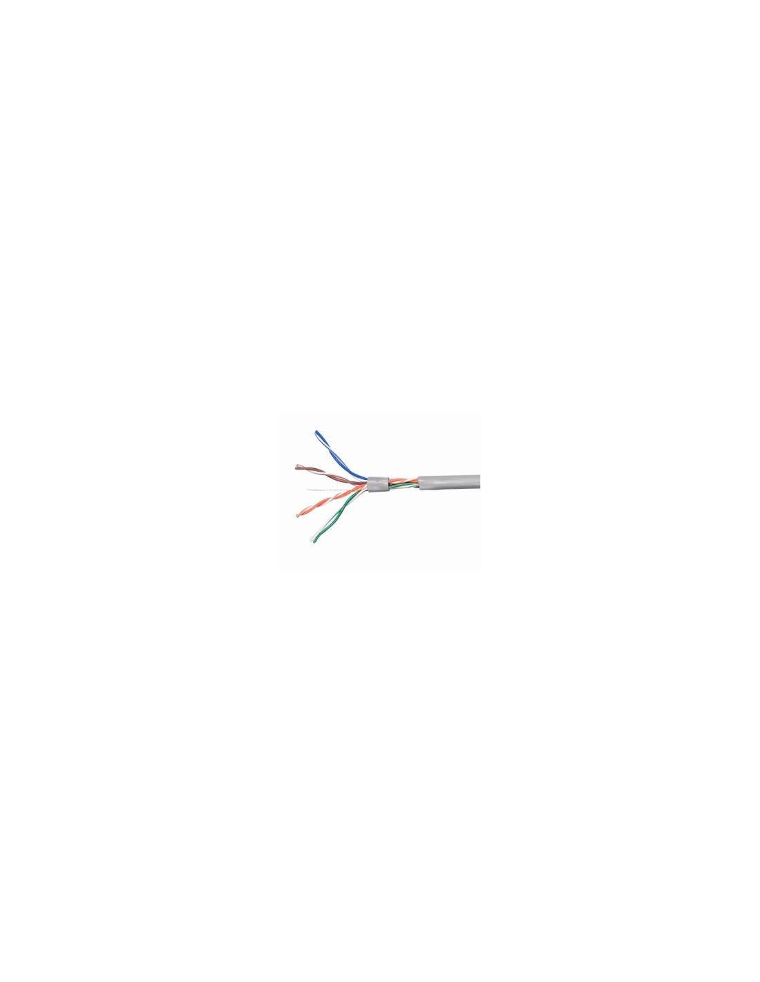 BOBINA CABLE UTP CAT - 5e 305MT RIGIDO EQUIP BEIGE 401413