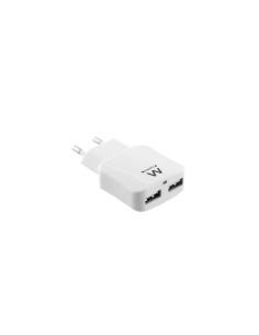 Ewent EW1302 cargador de dispositivo móvil Universal Blanco Corriente