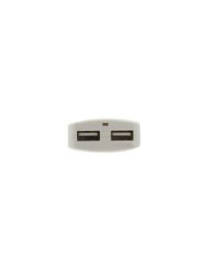 Ewent EW1302 cargador de dispositivo móvil Universal Blanco Corriente 2