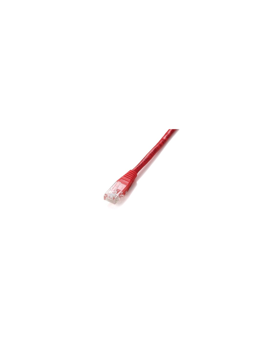 LATIGUILLO RJ45 UTP CAT-6 5MT EQUIP ROJO 625424