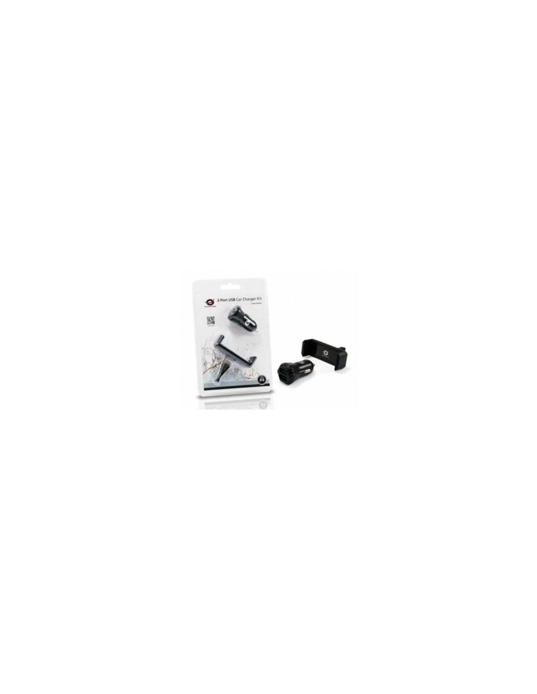 CARGADOR COCHE 2P USB CONCEPTRONIC CUSBCAR2AKIT