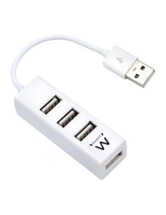 Ewent EW1122 hub de interfaz USB 2.0 Blanco