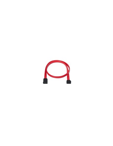 Nanocable 10.18.0202-OEM cable de SATA 0,5 m Negro, Rojo