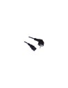 Nanocable 10.22.0102 Cable de Alimentación C13 Hembra a CEE7 Schuko Macho 1.5m