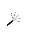 BOBINA CABLE UTP CAT-6 100MT RIGIDO NANOCABLE NEGRO 10.20.0502-EXT-BK