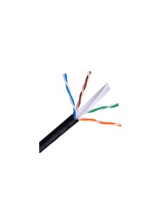 Nanocable 10.20.0504-EXT-BK cable de red Negro 305 m Cat6 U/UTP (UTP)