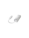 ADAPTADOR CONVERSOR USB C M A ETHERNET GIGABIT 10/100/1000 H 0.20MT NANOCABLE BLANCO 10.03.0402