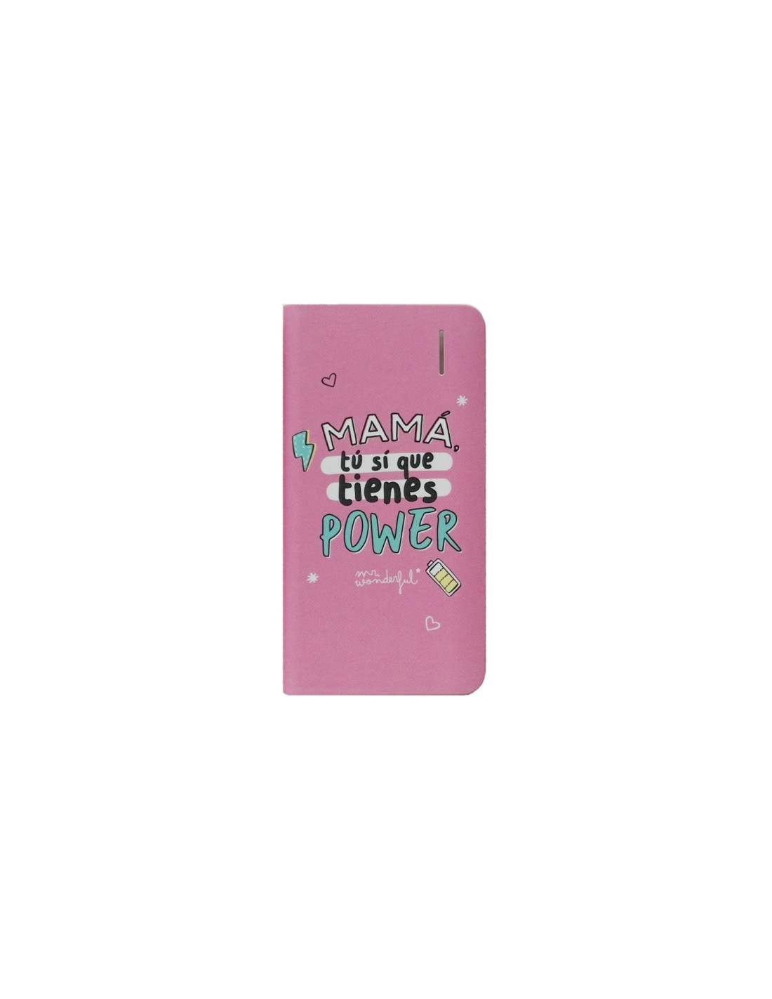 BATERIA EXTERNA MR WONDERFUL POWERBANK 4000MAH MAMA ROSA MRPWB031