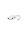 ADAPTADOR USB C M A 3 USB A H + ETHERNET RJ45 H EDIMAX BLANCO EU-4308