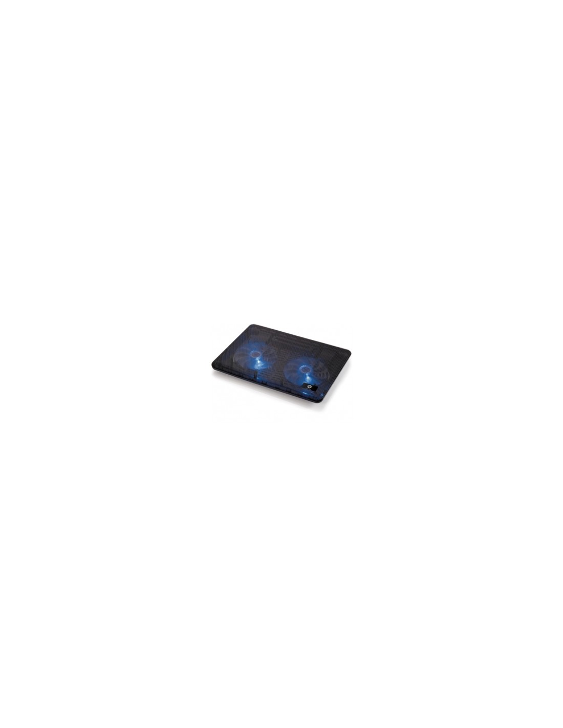 SOPORTE PORTATIL CONCEPTRONIC 2 VENTILADORES 17P NEGRA CNBCOOLPAD2F