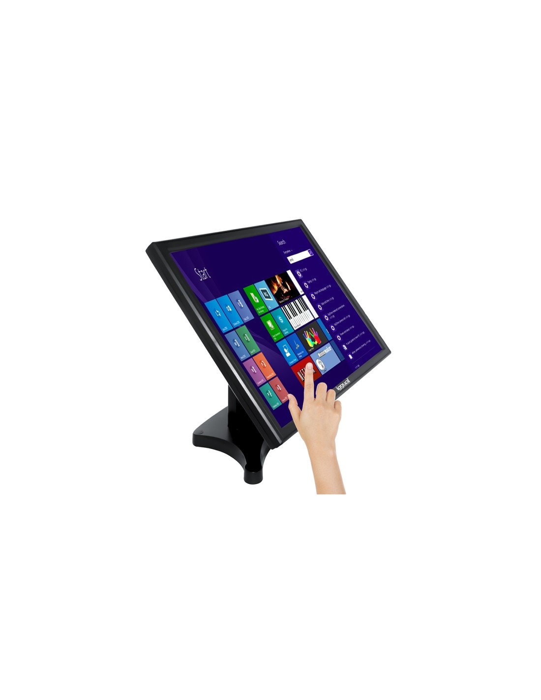 MONITOR IGGUAL MTL19B 19P TACTIL NEGRO IGG315736