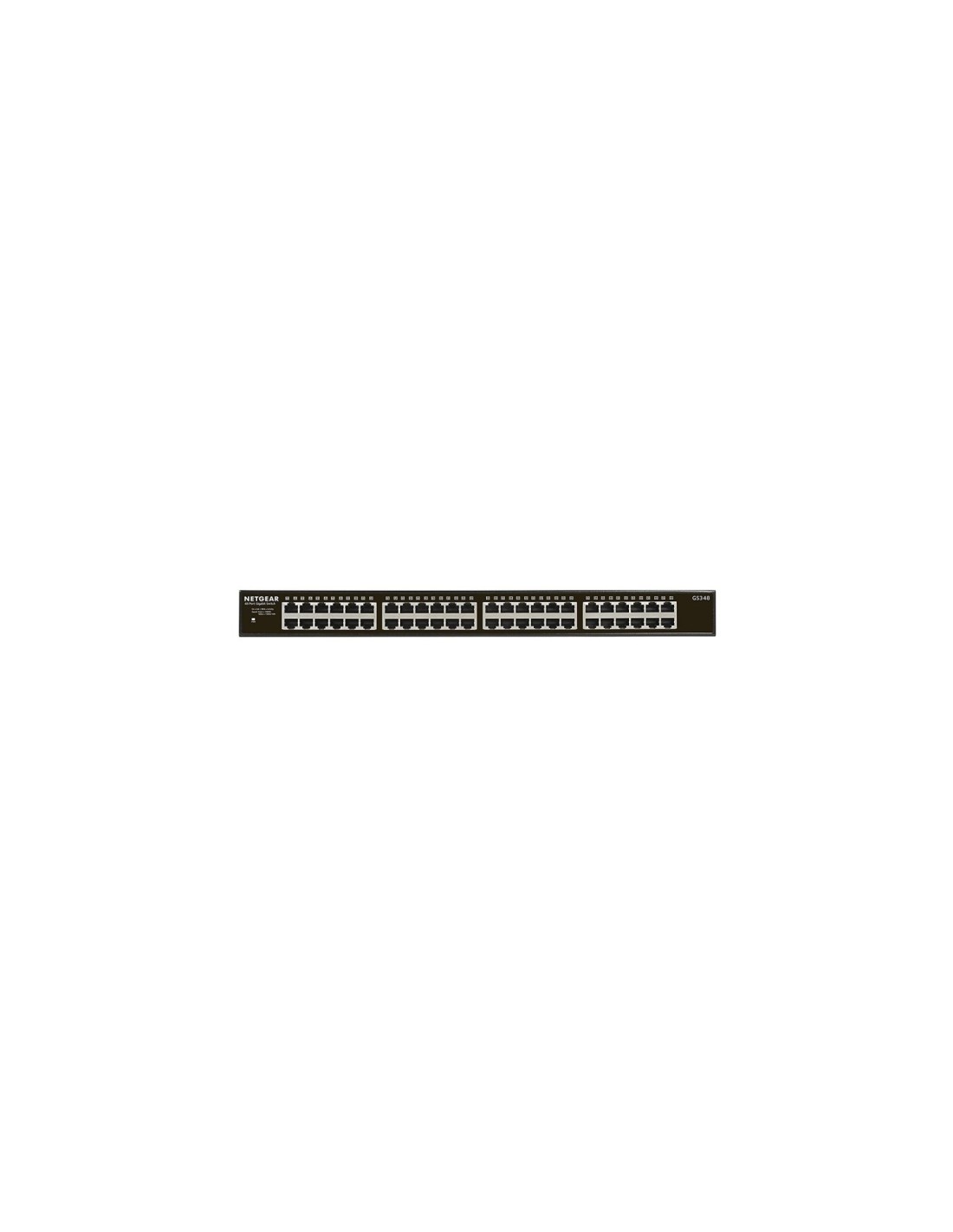 SWITCH NETGEAR 48 PTOS GIGABIT NEGRO GS348-100EUS