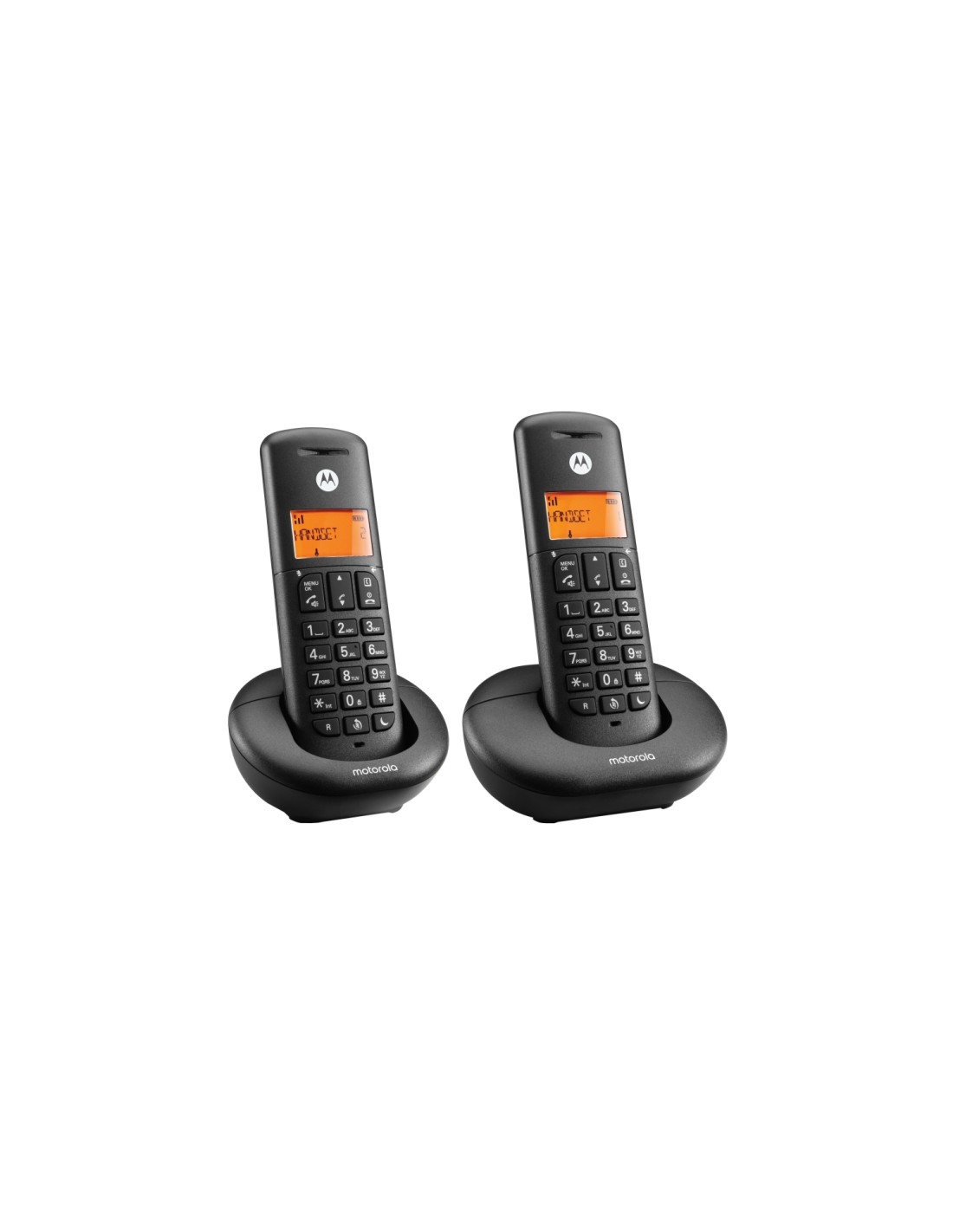 TELEFONO MOTOROLA E202 DECT NEGRO F52000K50O2AES03