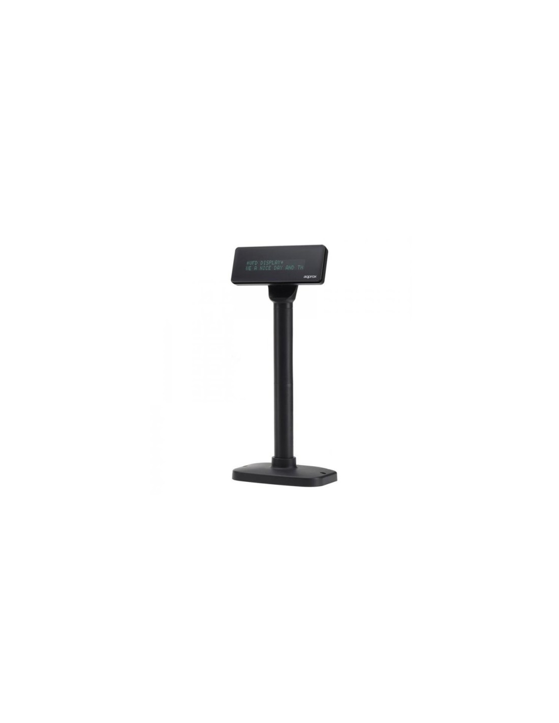 Approx appVFD01 Visor de Cliente VFD para TPV Negro