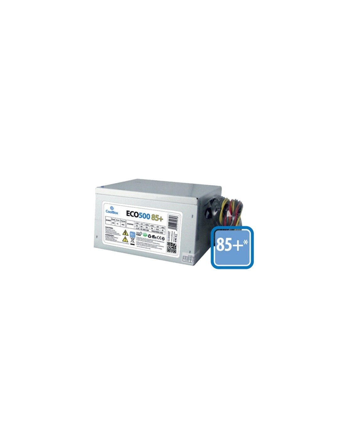FUENTE DE ALIMENTACION COOLBOX ATX ECO-500 BLANCO COO-FA500E85