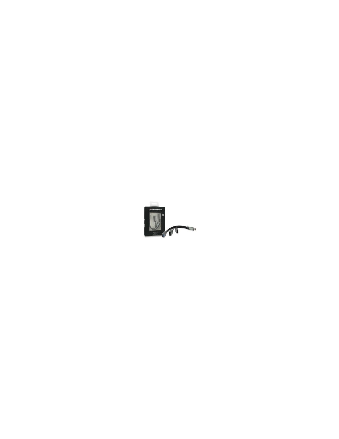 HUB CONCEPTRONIC USB C M A 3 USB A H HUBBIES01G