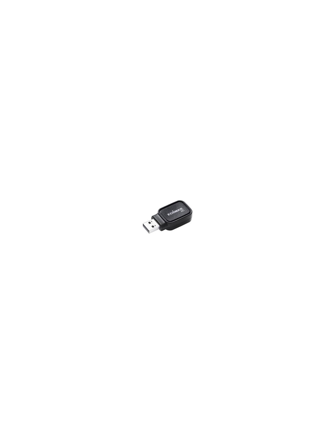 ADAPTADOR WIFI USB EDIMAX AC600 BT NEGRO EW-7611UCB