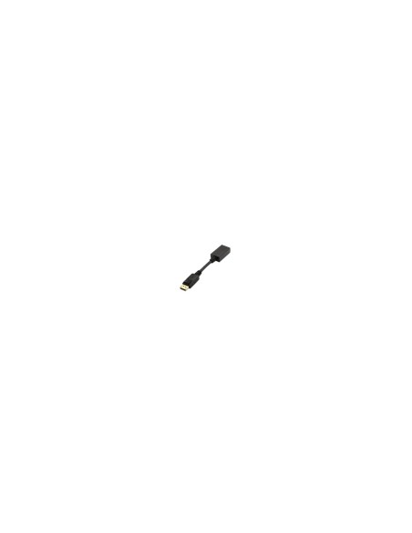 CABLE ADAPTADOR DISPLAY PORT M A HDMI H AISENS 15CM NEGRO A125-0134