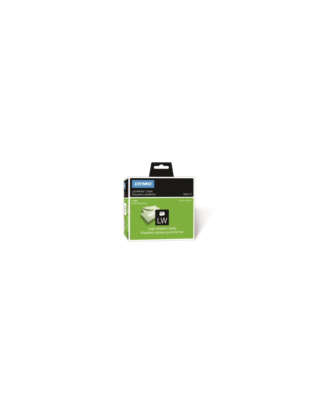 DYMO ETIQUETA GRANDE PARA DIRECCIONES  89X36  130 ETIQUETAS