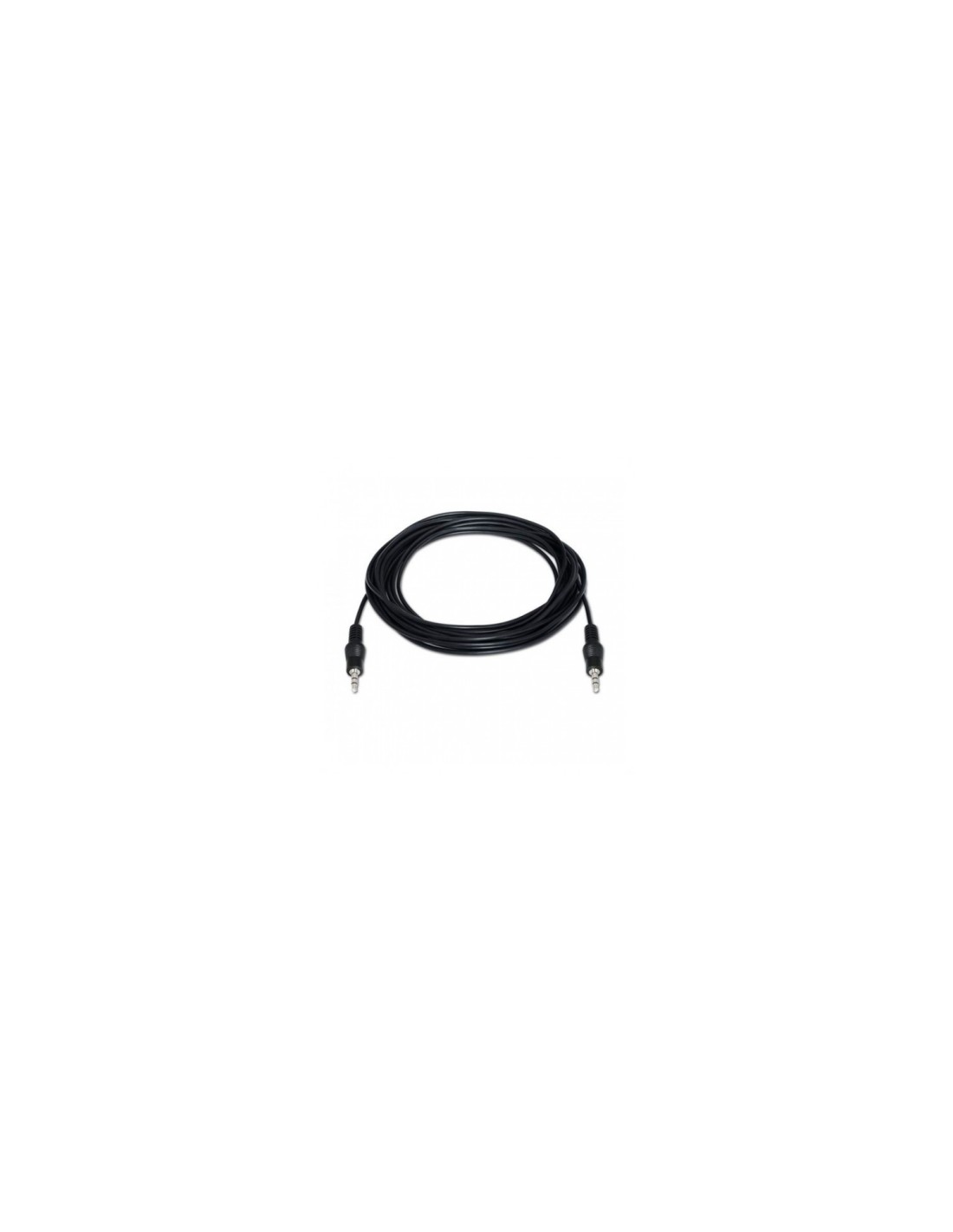 CABLE AUDIO MINI JACK-3.5 M A MINI JACK-3.5 M 3MT AISENS NEGRO A128-0143