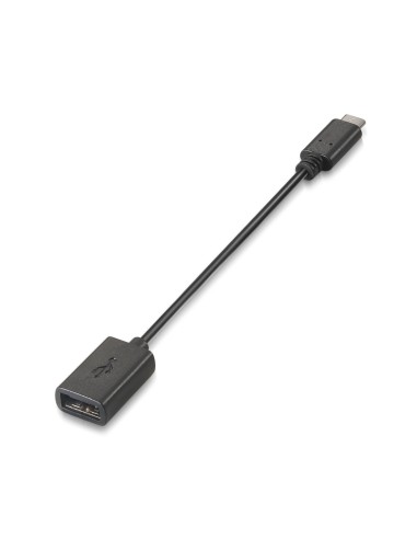 CABLE AISENS OTG USB(A) H A USB TIPO C M 2.0 NEGRO A107-0059