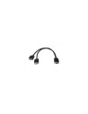 ADAPTADOR VIDEO 2 VGA M A B15 H AISENS 45CM NEGRO A113-0081