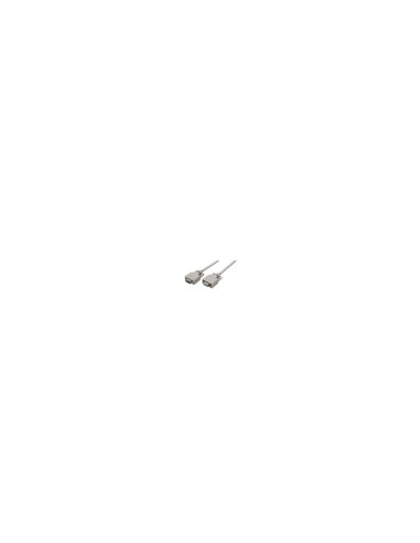 AISENS A112-0065 cable de serie Beige 1,8 m DB9