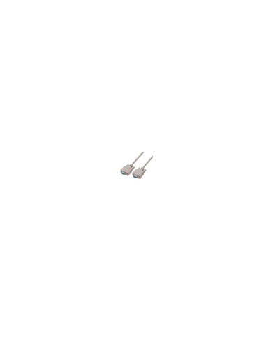 AISENS A112-0066 cable de serie Beige 1,8 m DB9