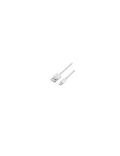 AISENS A102-0035 cable de conector Lightning 1 m Blanco
