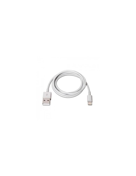 AISENS A102-0035 cable de conector Lightning 1 m Blanco