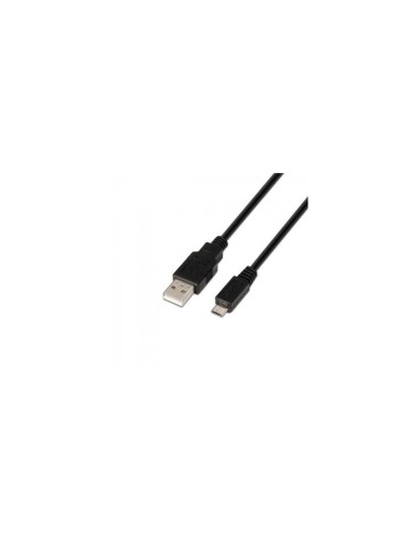 AISENS A101-0027 cable USB USB 2.0 0,8 m USB A Micro-USB B Negro